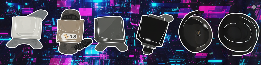 Prototype sensors (created during development of Atopia wearable sensor modules) are shown here. These sensors acquire data that feeds ShadowMaker's Emotion AI framework, EmPath.